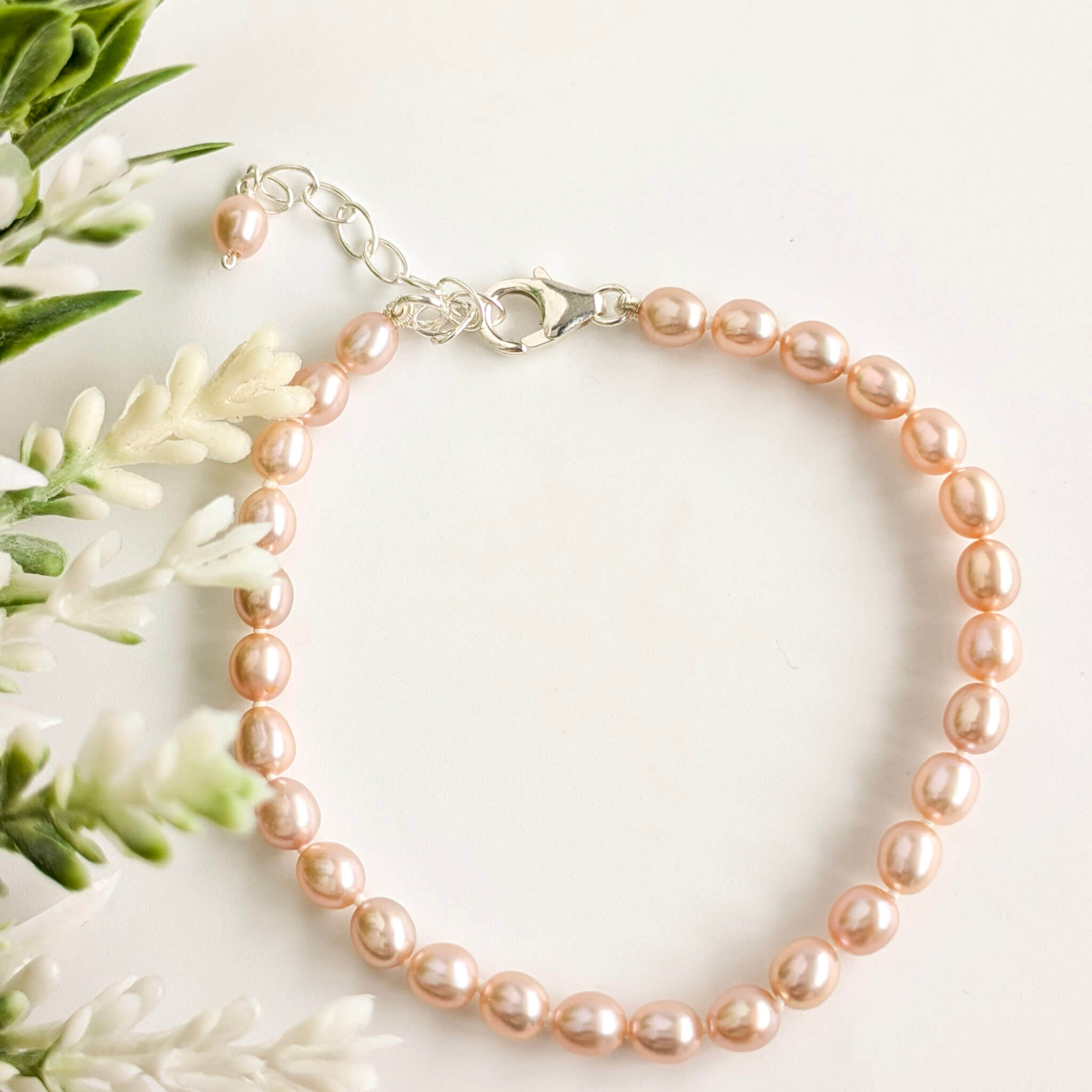 Pink Pearl bracelet