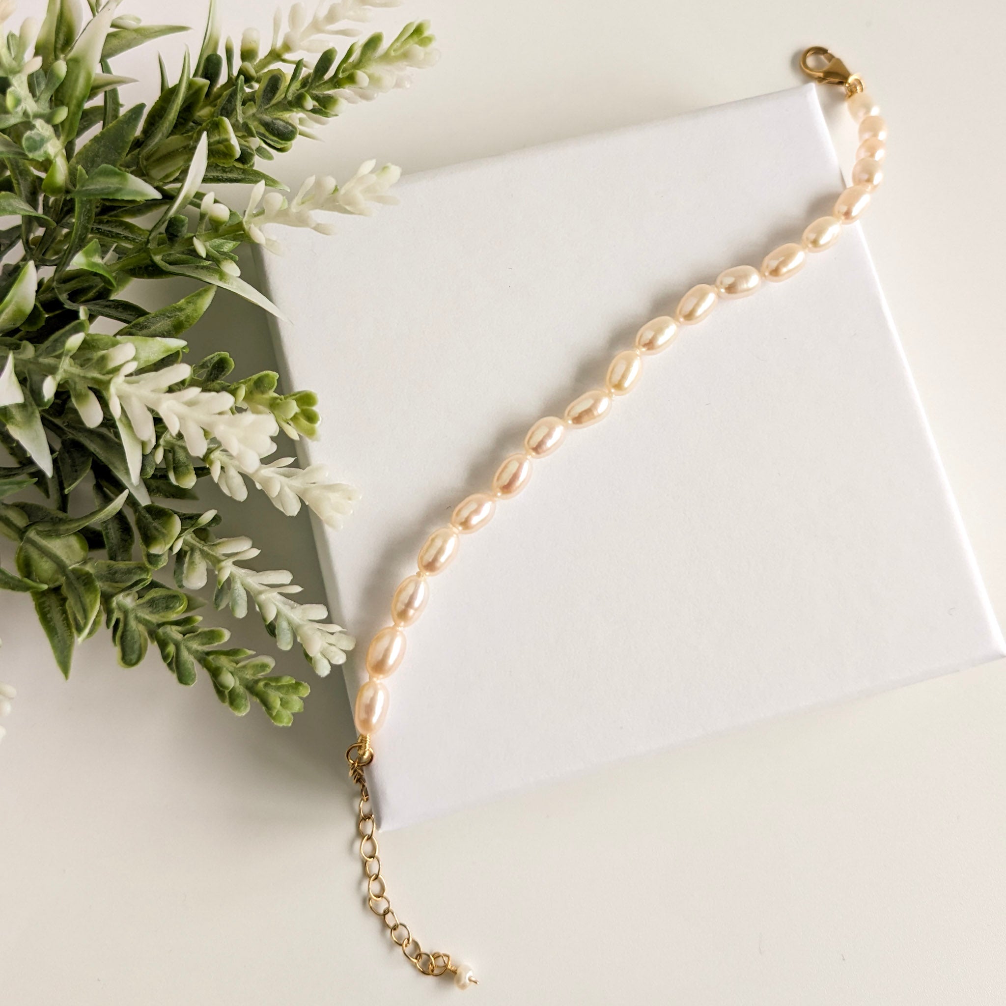 Handmade Pearl Bracelet