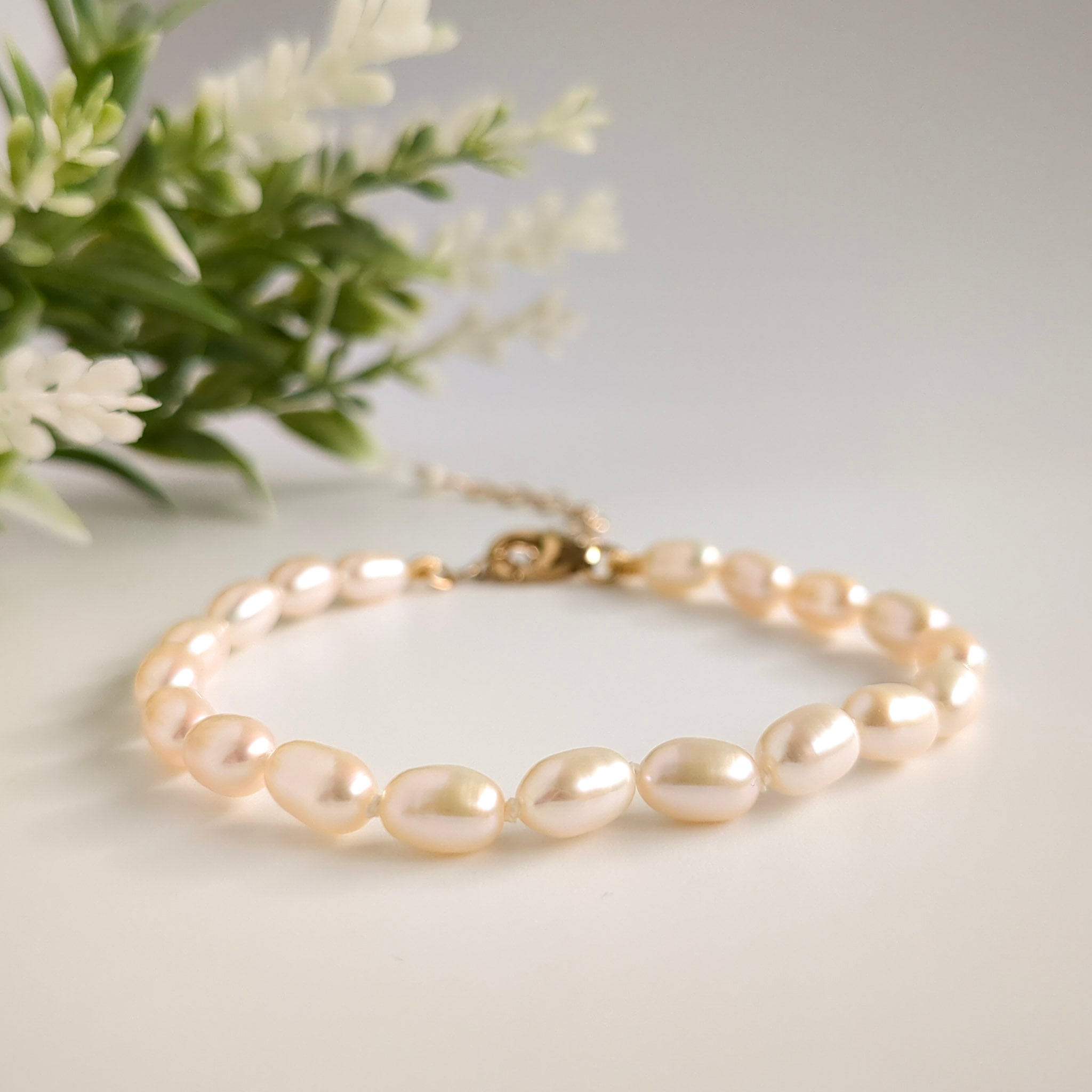 Handmade Pearl Bracelet