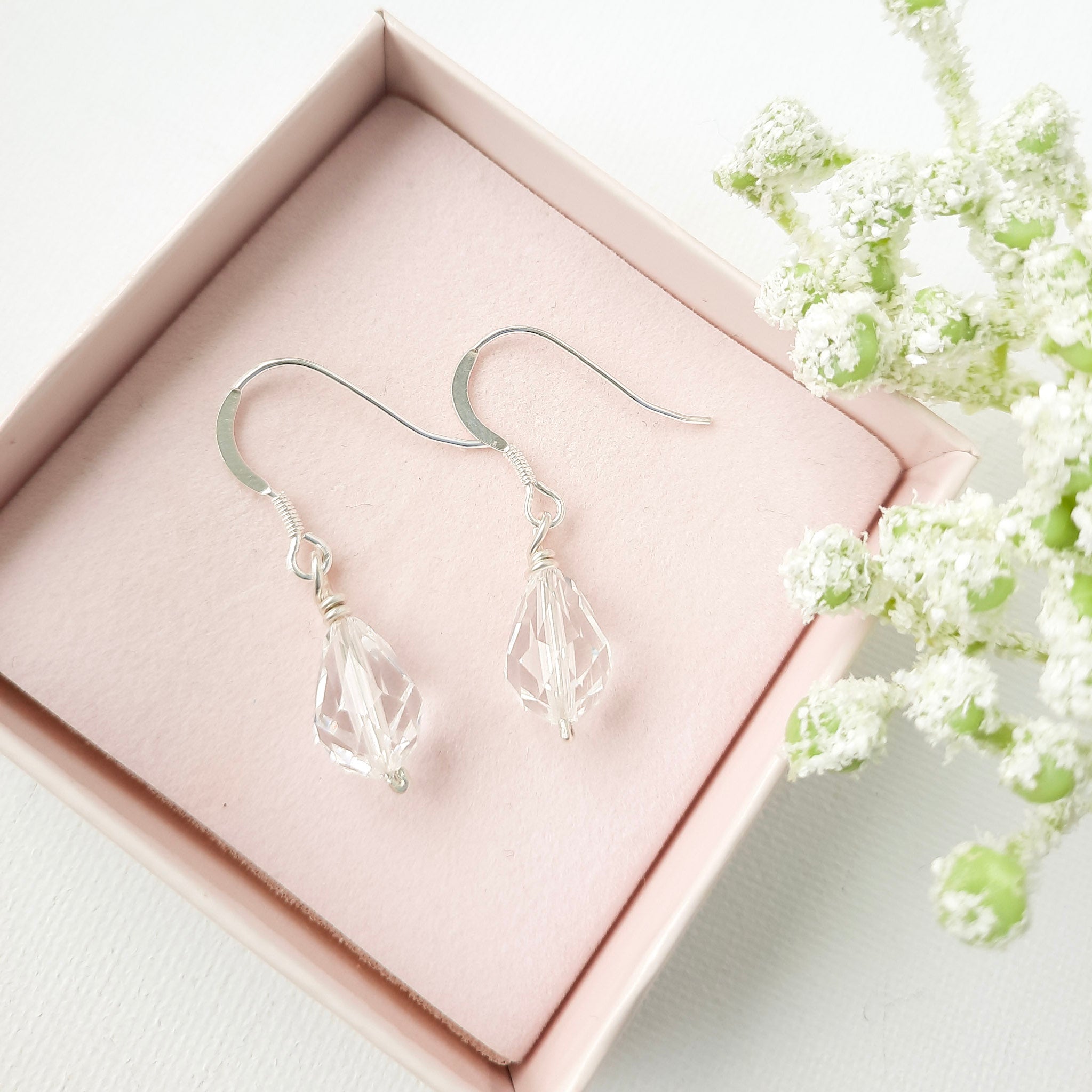 Crystal Drop Earrings