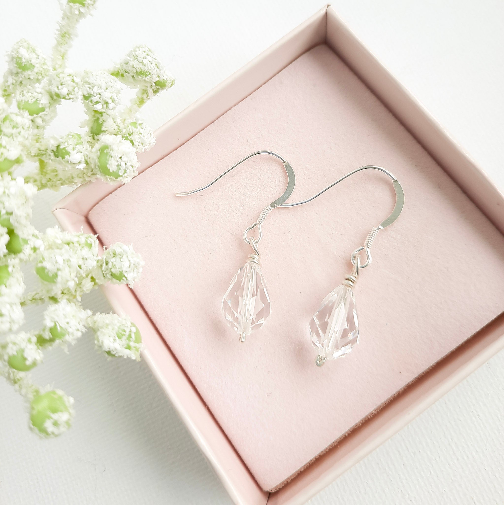 Crystal Drop Earrings