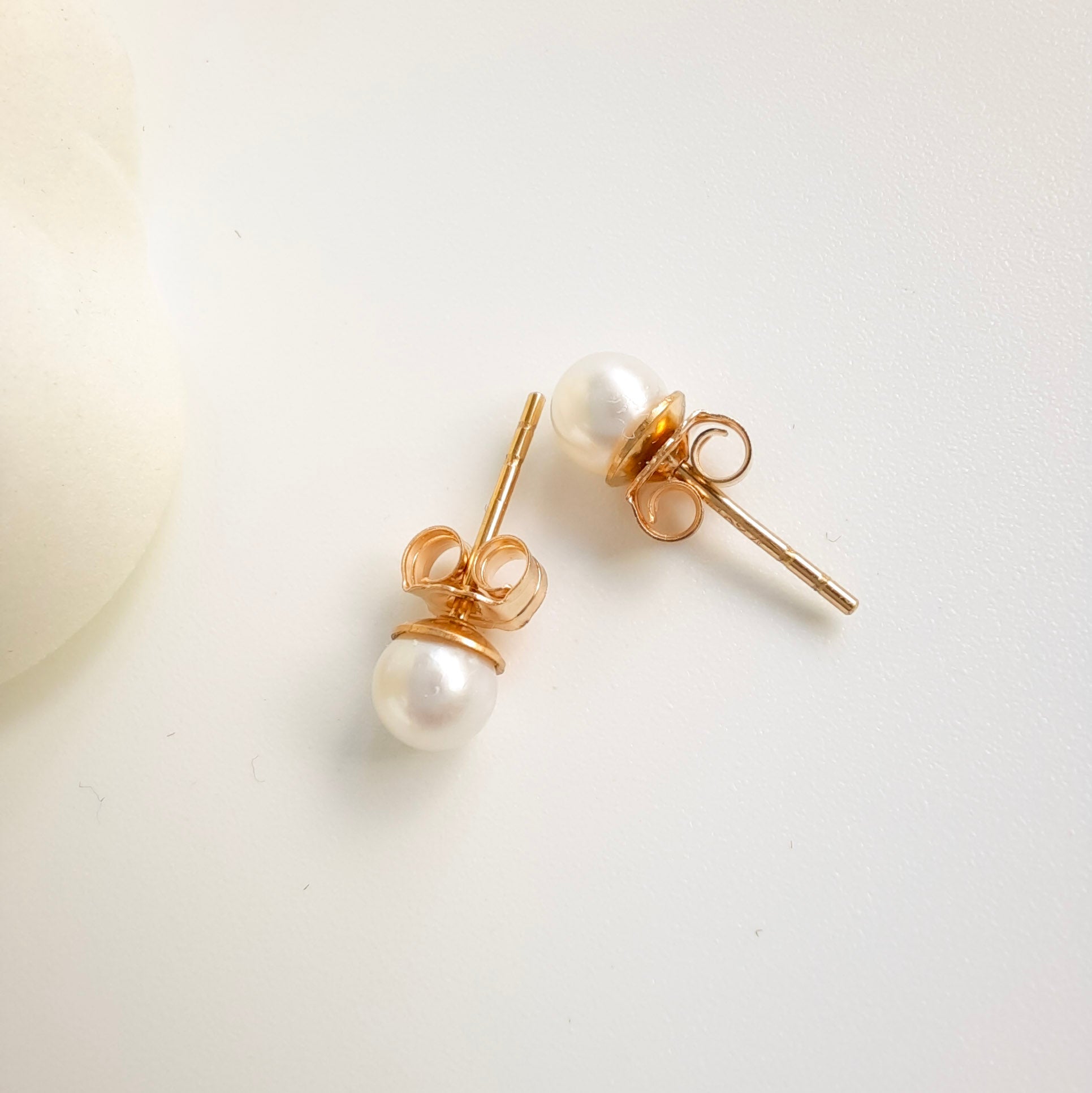 Pearl Stud Earrings