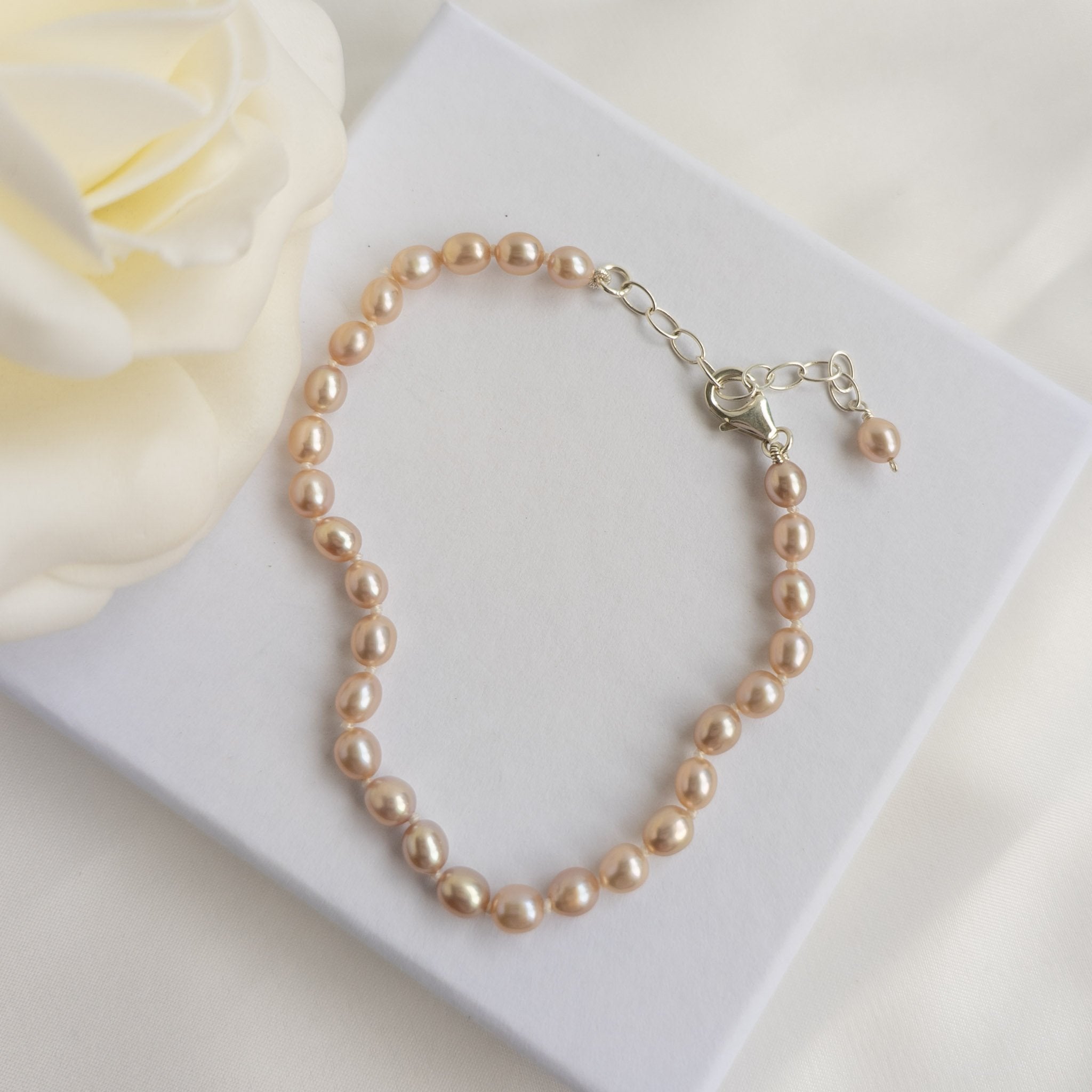 Pink Pearl Bracelet