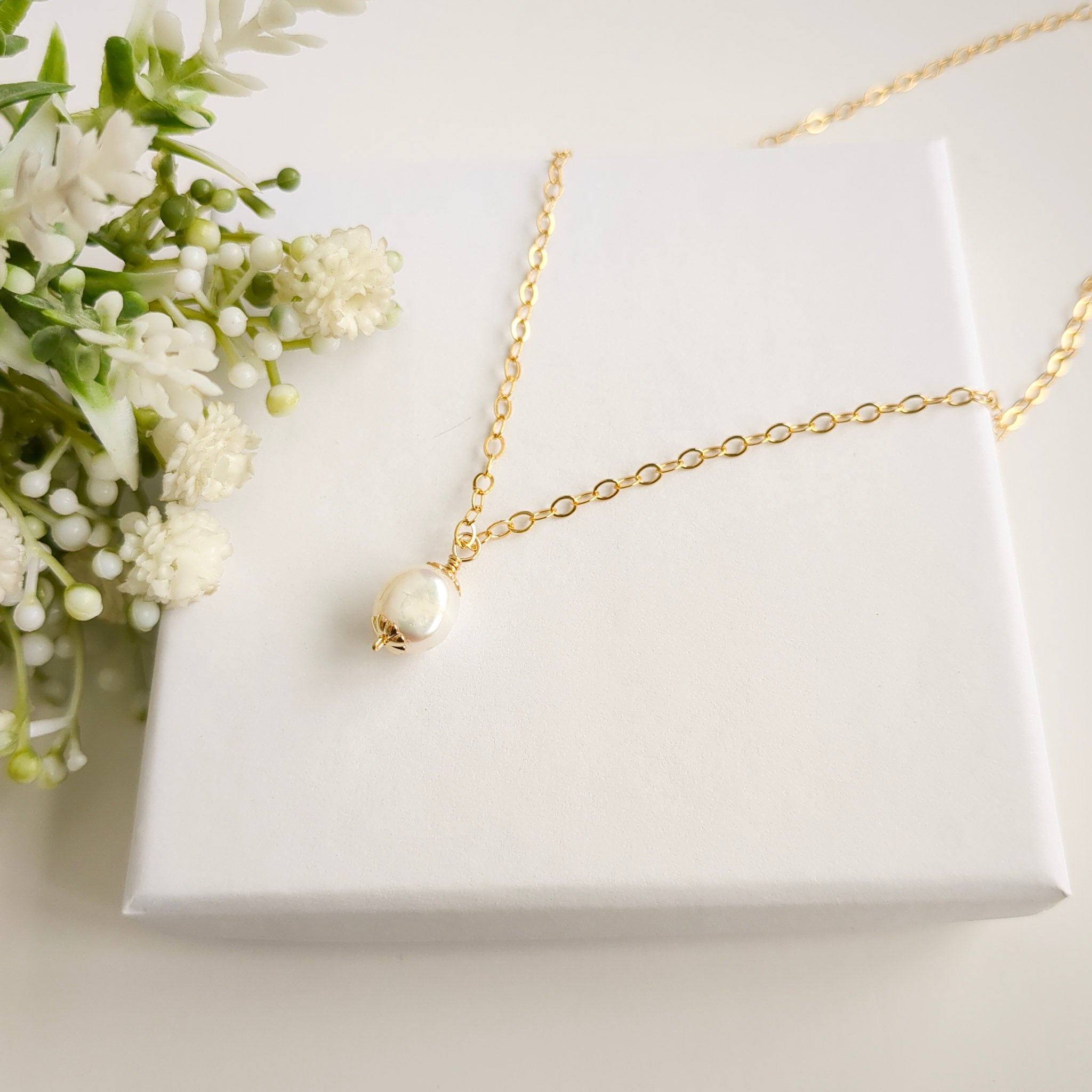 Vintage Style Pearl Pendant