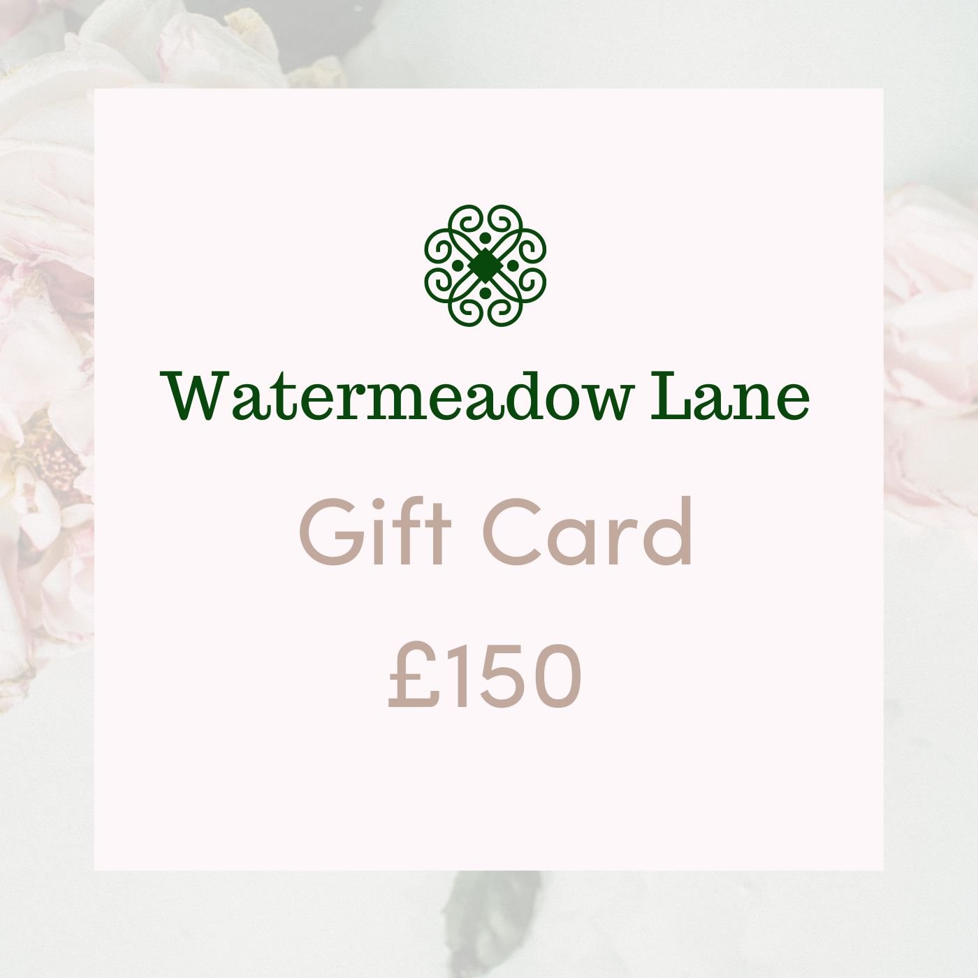 Handmade Pearl Jewellery Gift Card
