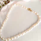 Baroque pearl necklace 