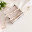Button Pearl Necklace
