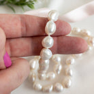 Chunky Relaxed Pearl Necklace