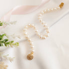 Pearl Bracelet with Gold Clasp