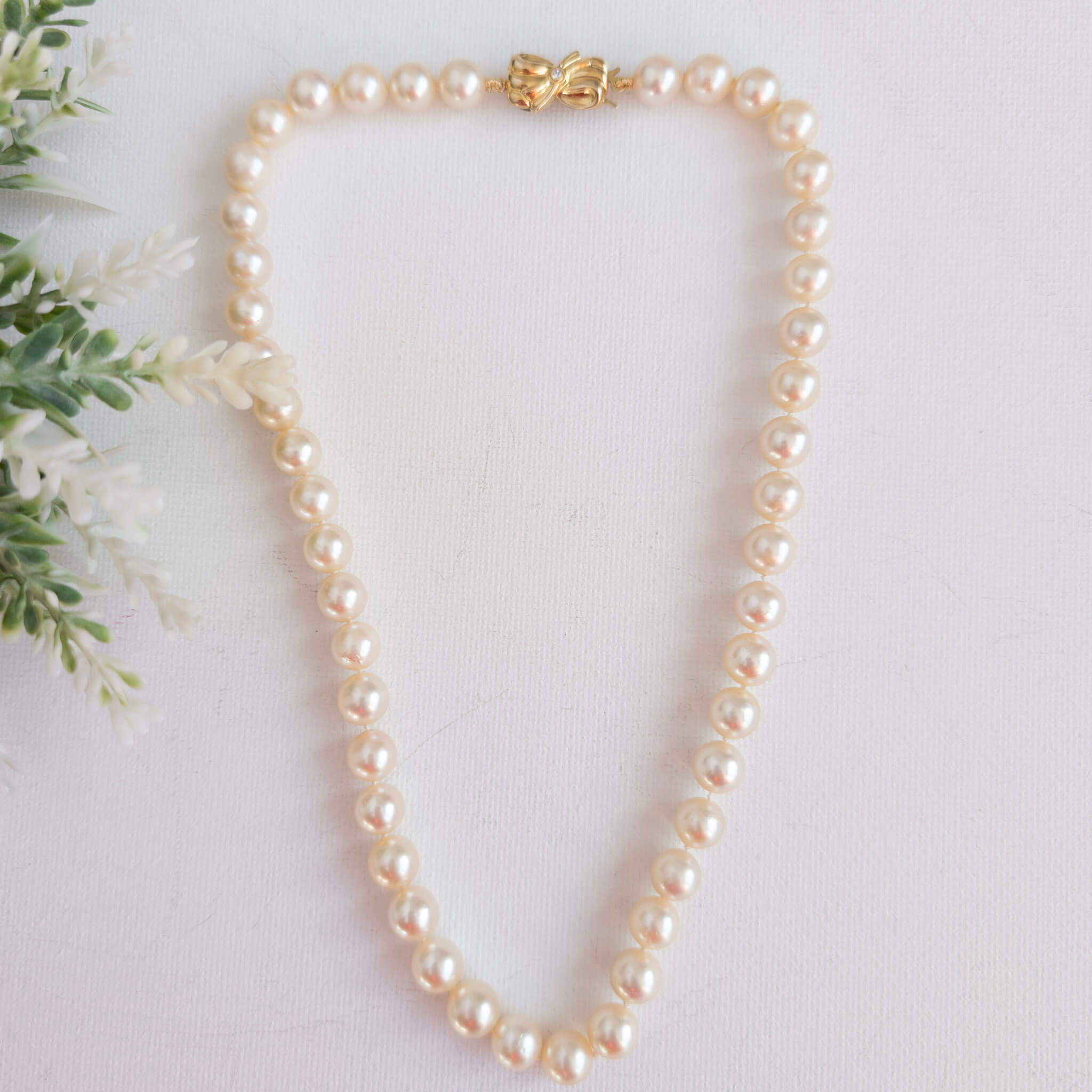 Pearl necklace that has been Restrung