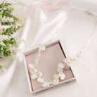 Petal Pearl Necklace