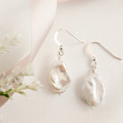 Petal Pearl Earrings
