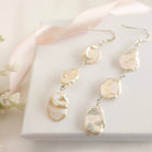 Petal Pearl Statement Earrings