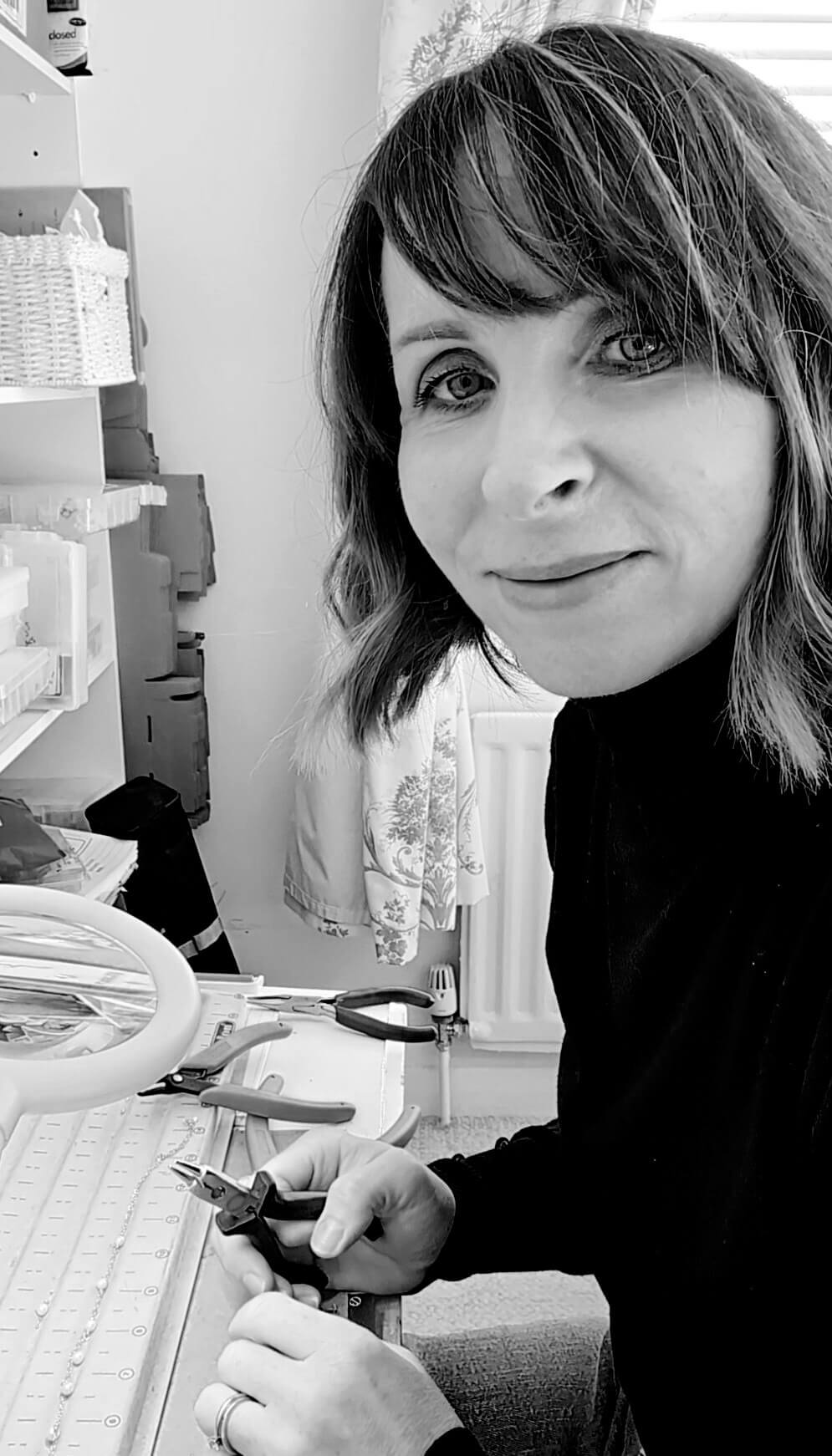 Photo of Claire Docherty owner of Watermeadow Lane Jewellery