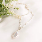 Baroque Coin Pearl Pendant - Watermeadow Lane Jewellery