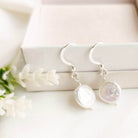 Coin Pearl Earrings - Watermeadow Lane Jewellery