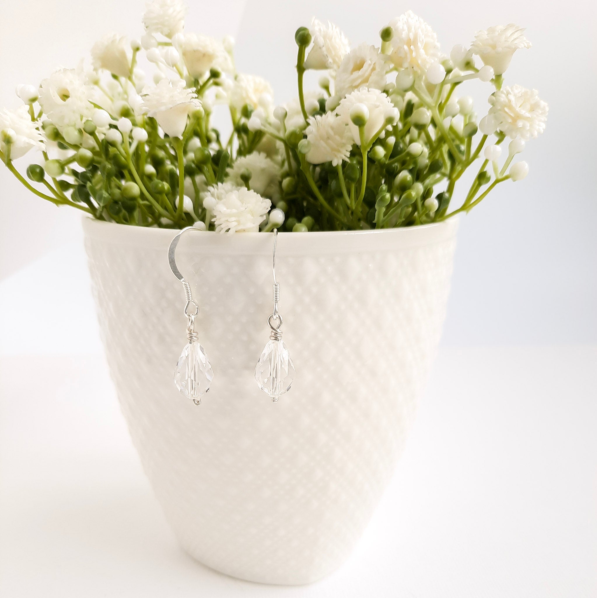 Crystal Drop Earrings