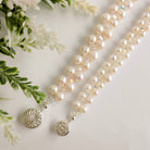 Double Pearl & Crystal Bracelet - Watermeadow Lane Jewellery