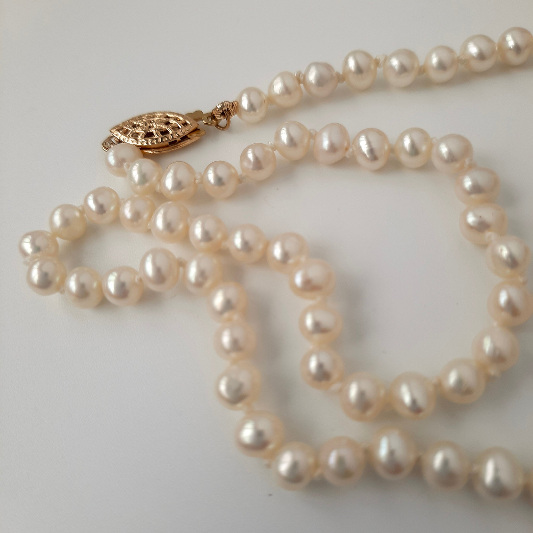Freshwater Pearl Necklace - Watermeadow Lane Jewellery