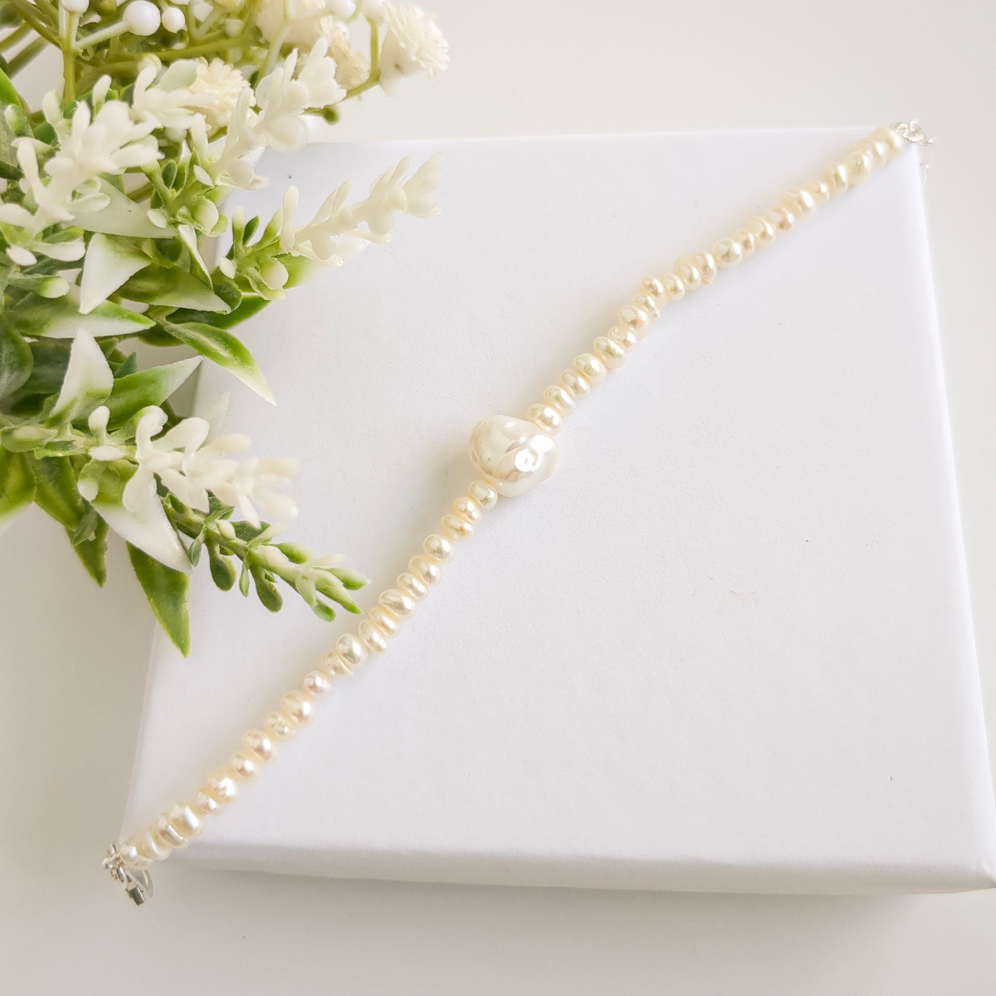 Mini Pearl Bracelet - Watermeadow Lane Jewellery