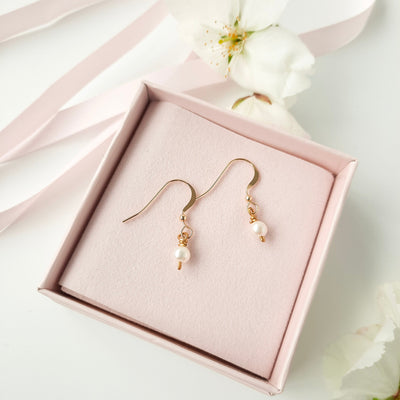 Freshwater Pearl Drop Earrings