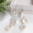 Petal Pearl Statement Earrings - Watermeadow Lane Jewellery