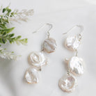 Petal Pearl Statement Earrings - Watermeadow Lane Jewellery
